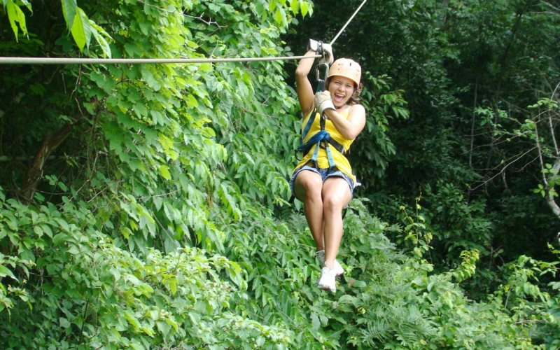 canopy tour montezuma