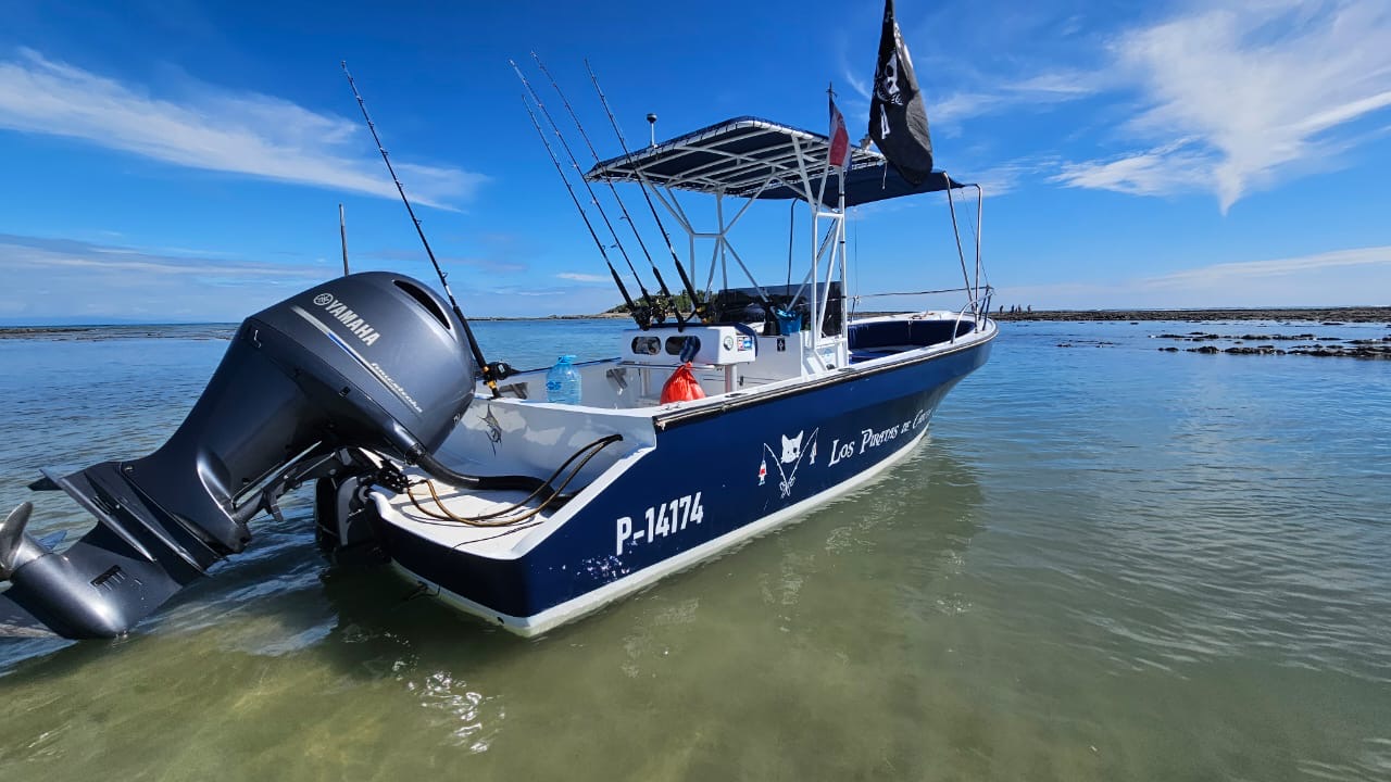 Private Tipsy gull Boat sailing in cabuya